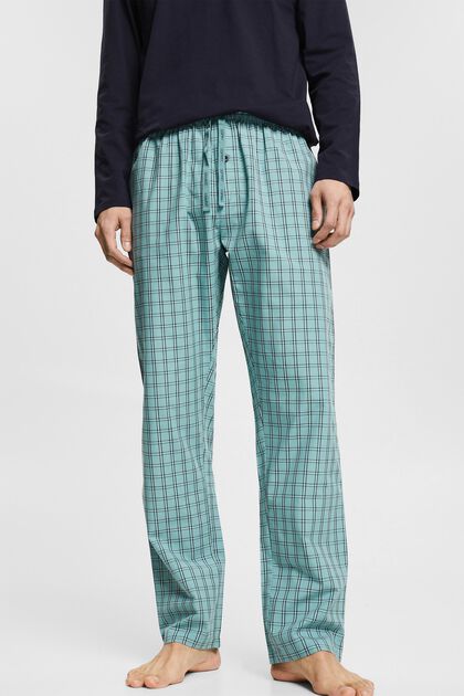 Karierter Pyjama aus Baumwolle