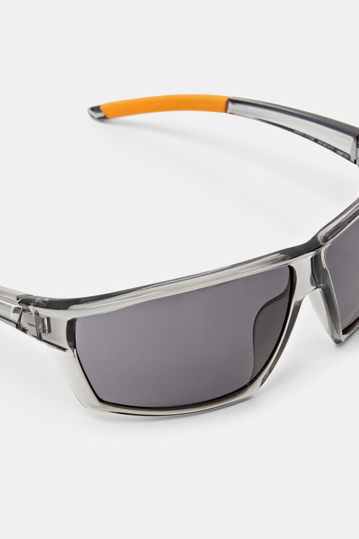 Sportive Unisex-Sonnenbrille, GREY, detail image number 2