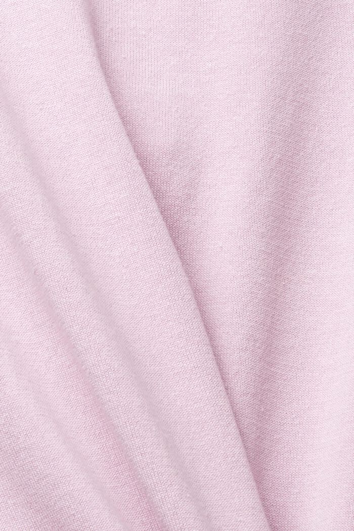 Pull à manches courtes et col polo, LILAC, detail image number 1
