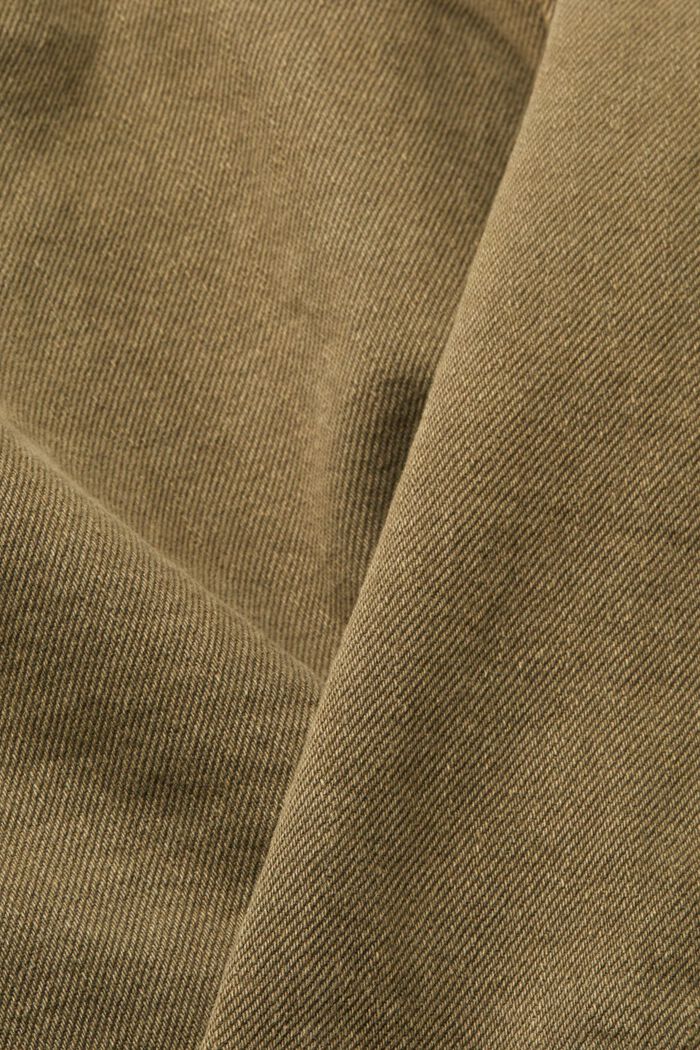 Short en jean coupé, KHAKI GREEN, detail image number 6