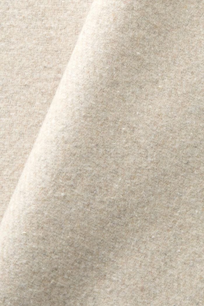 Recycelt: Mantel aus Wollmix mit Gürtel, ICE, detail image number 4