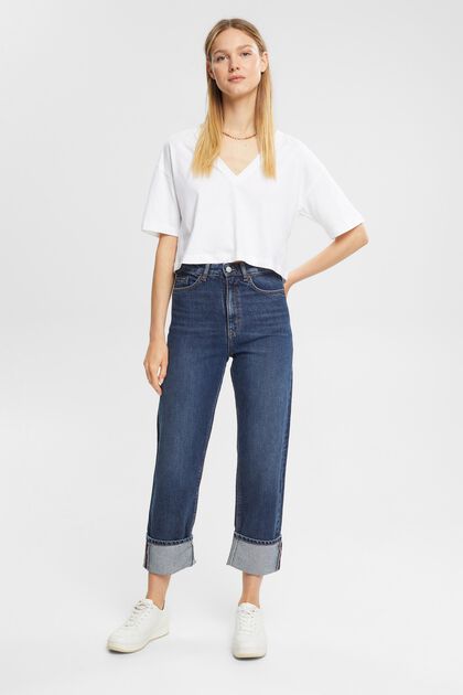 Mid-Rise-Jeans in Relaxed Fit