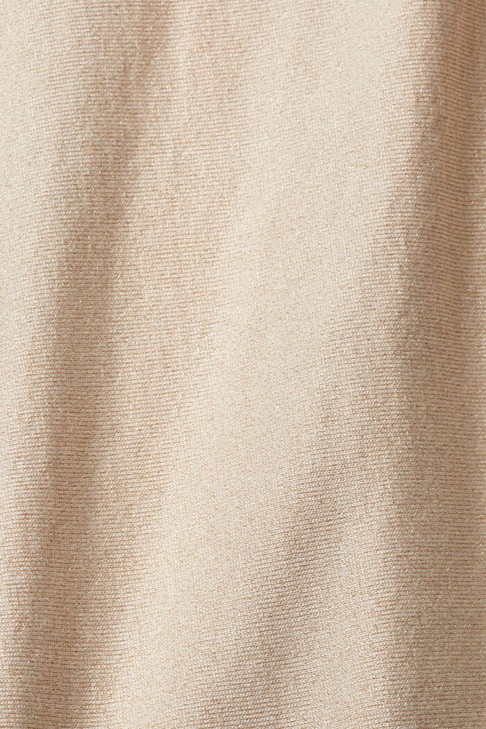 Pull-over brillant, LENZING™ ECOVERO™, DUSTY NUDE, detail image number 5