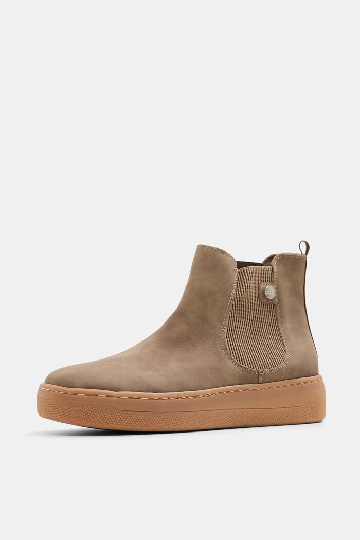 Chelsea Boots mit Plateausohle, TAUPE, detail image number 2