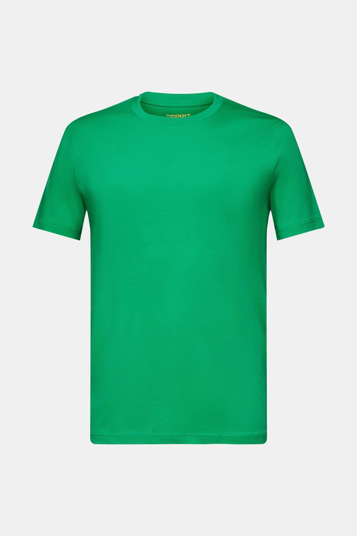 T-shirt en jersey à col ras-du-cou, NEW GREEN, detail image number 5