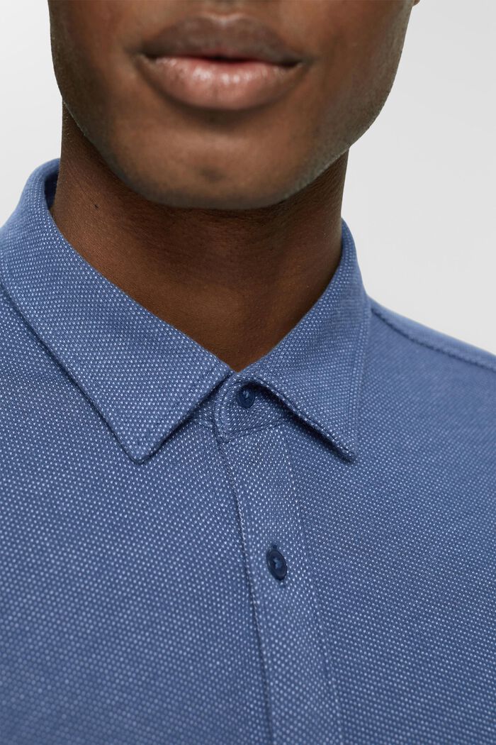 Zweifarbiges Shirt, DARK BLUE, detail image number 0