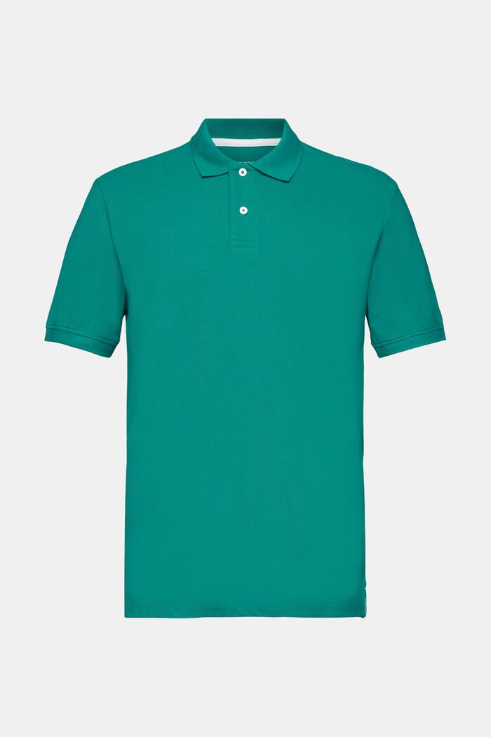 Polo coupe Slim Fit, EMERALD GREEN, detail image number 7