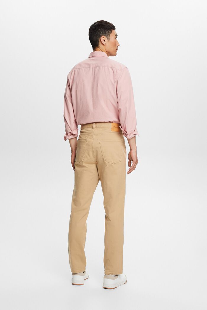 Pantalon droit classique, BEIGE, detail image number 3