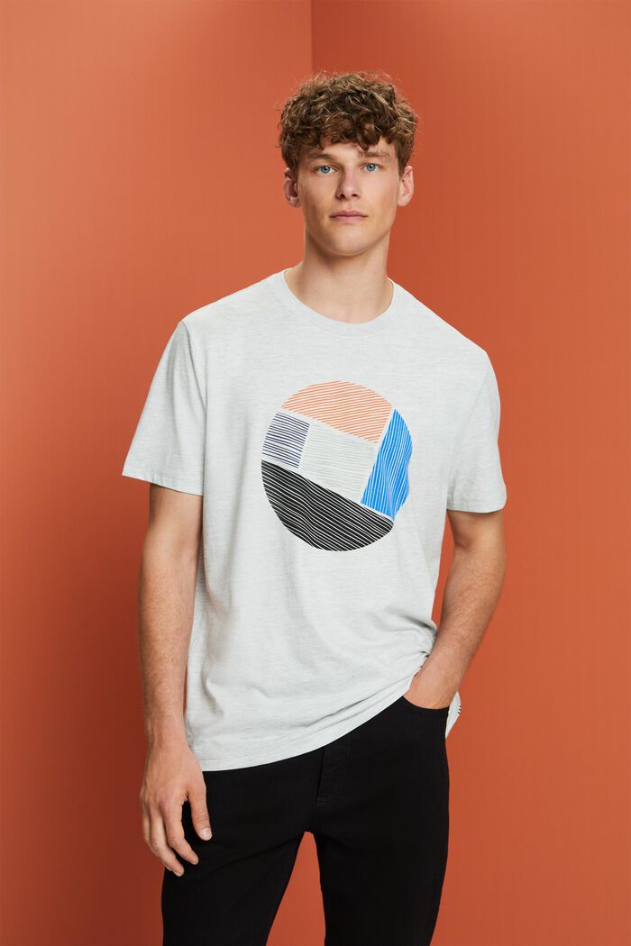 T-shirt à encolure ronde orné d’un imprimé, ICE, detail image number 0