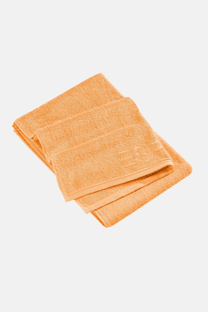 Collection de draps de bain en tissu éponge, APRICOT, detail image number 0