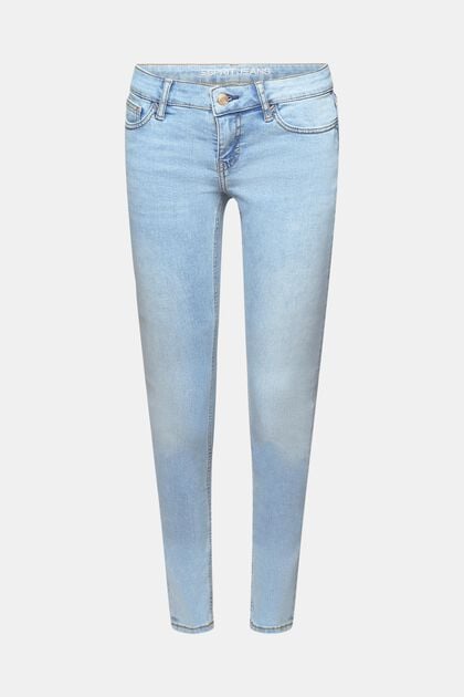 Skinny Jeans mit niedrigem Bund