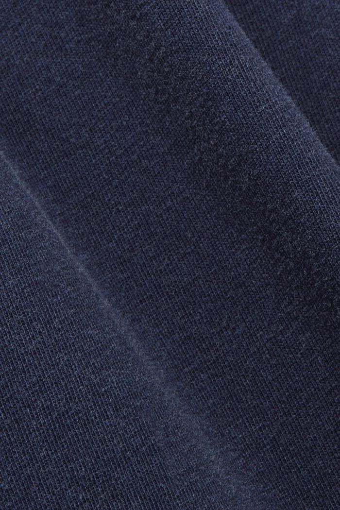 Jersey-T-Shirt, 100% Baumwolle, NAVY, detail image number 5