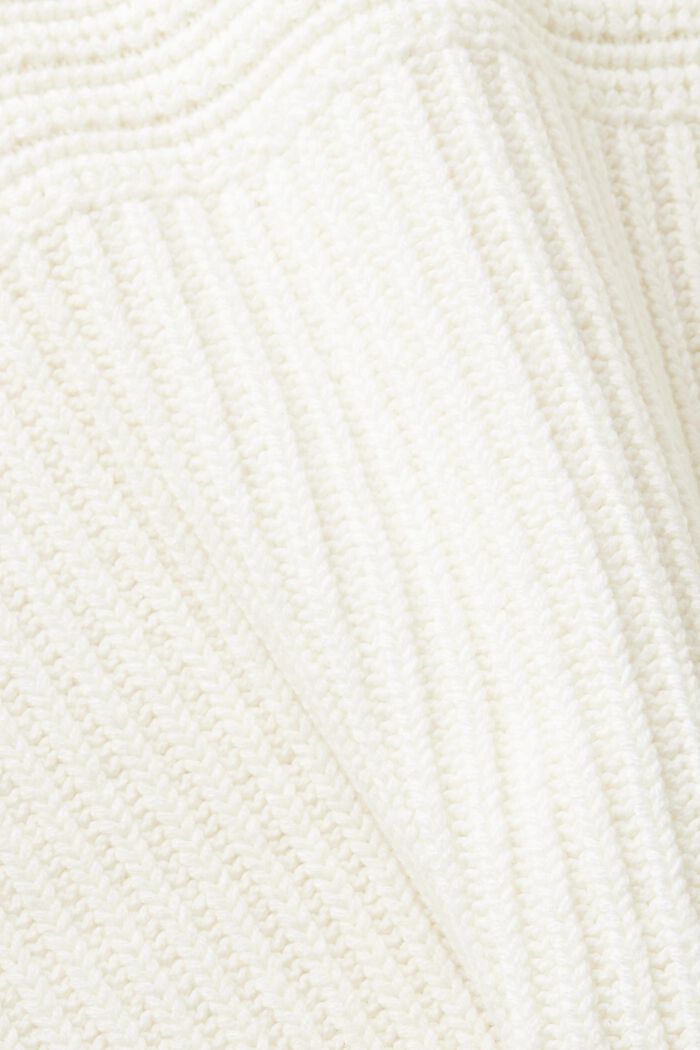 Pullover aus Grobstrick, OFF WHITE, detail image number 5