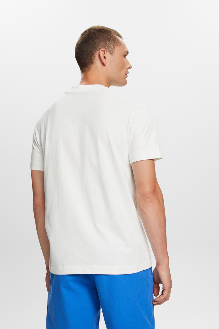 T-shirt en coton à logo imprimé, OFF WHITE, detail image number 3