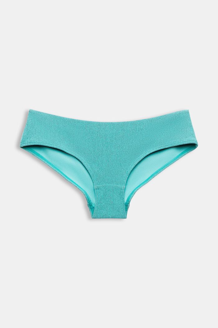 Bas de bikini bicolore, AQUA GREEN, detail image number 4