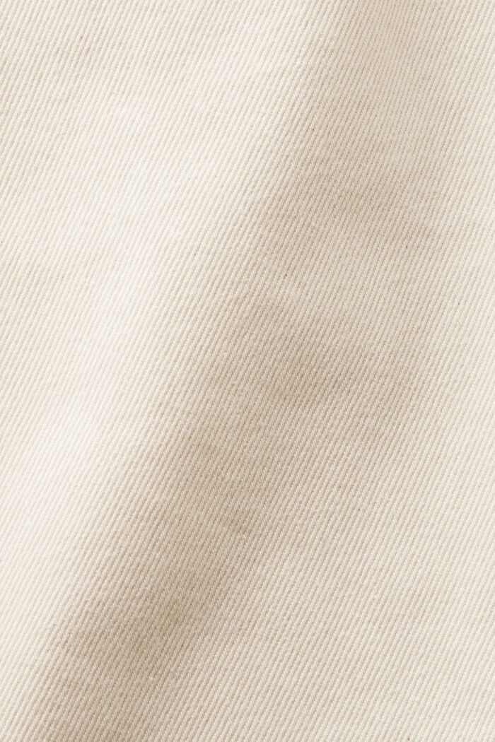 Jeans mit gerader Passform und hohem Bund, OFF WHITE, detail image number 5