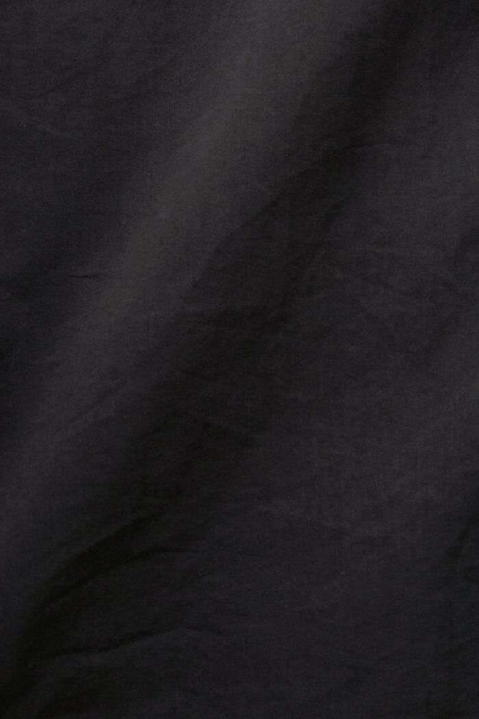 T-shirt à manches courtes, coton mélangé, BLACK, detail image number 6