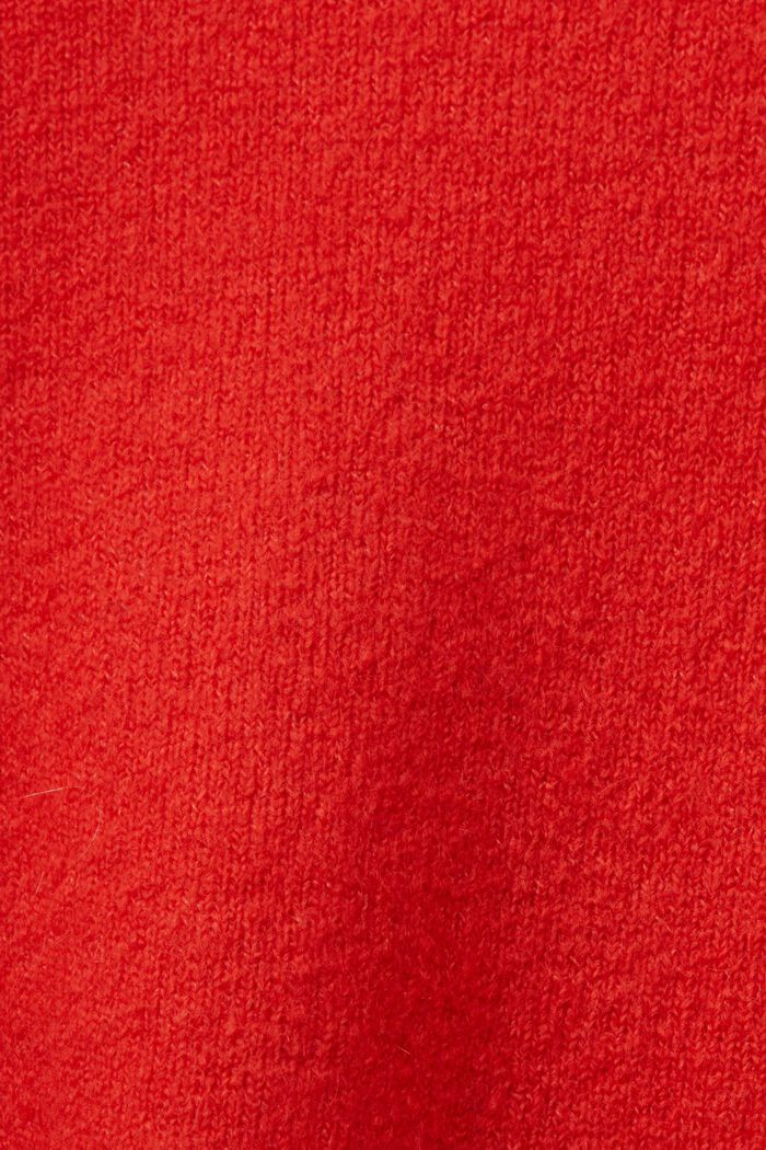 Mini-Strickkleid, RED, detail image number 5