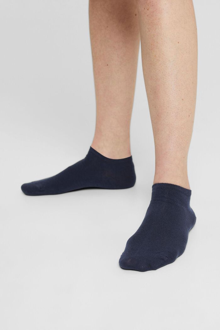 10er-Pack Sneaker-Socken, Bio-Baumwollmix