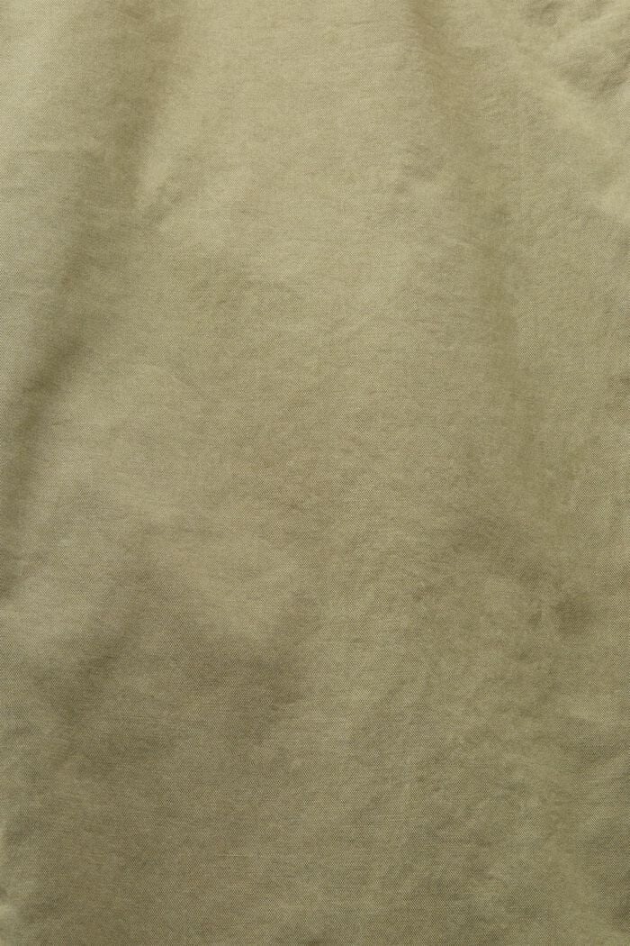 Chinohose mit Gürtel, LIGHT KHAKI, detail image number 5