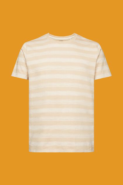 T-shirt rayé, 100 % coton