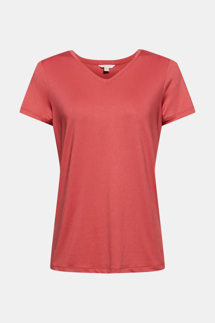 Recycelt: Active-T-Shirt mit E-DRY, BLUSH, detail image number 0