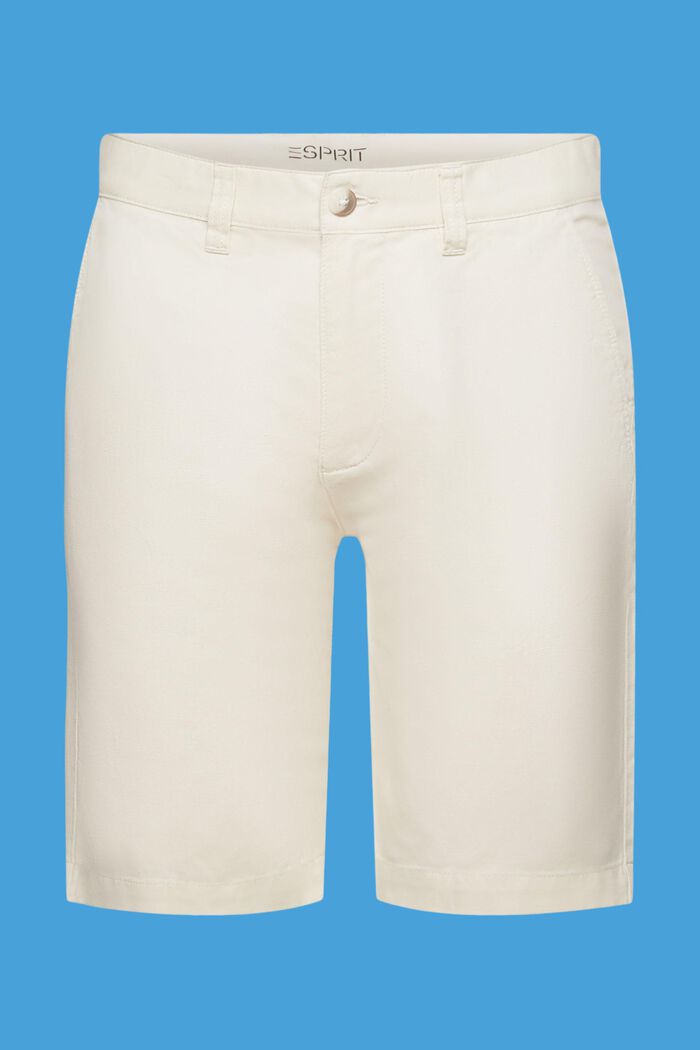 Shorts woven Regular Fit, CREAM BEIGE, detail image number 5