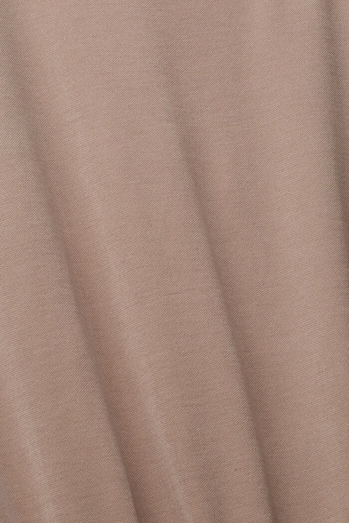 À teneur en TENCEL™ : Robe à cordon de serrage, TAUPE, detail image number 1