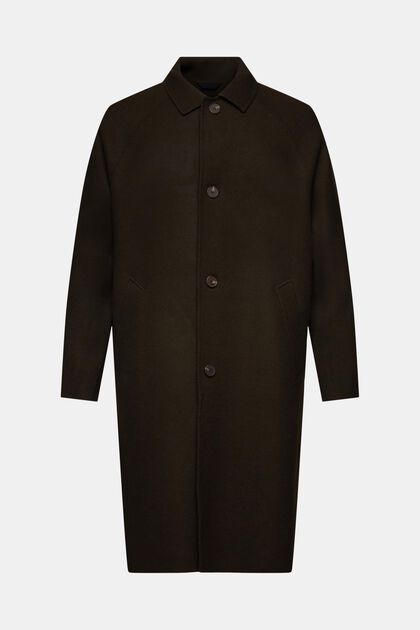 Mac Coat aus Wolle