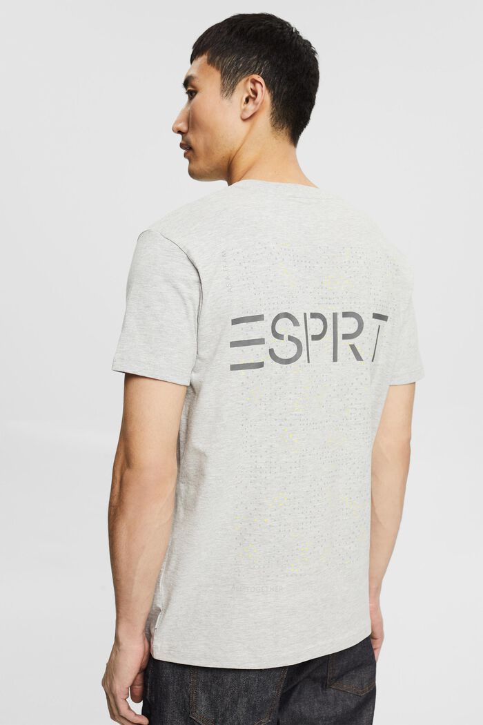 T-Shirt mit Rückenprint, LIGHT GREY, detail image number 3
