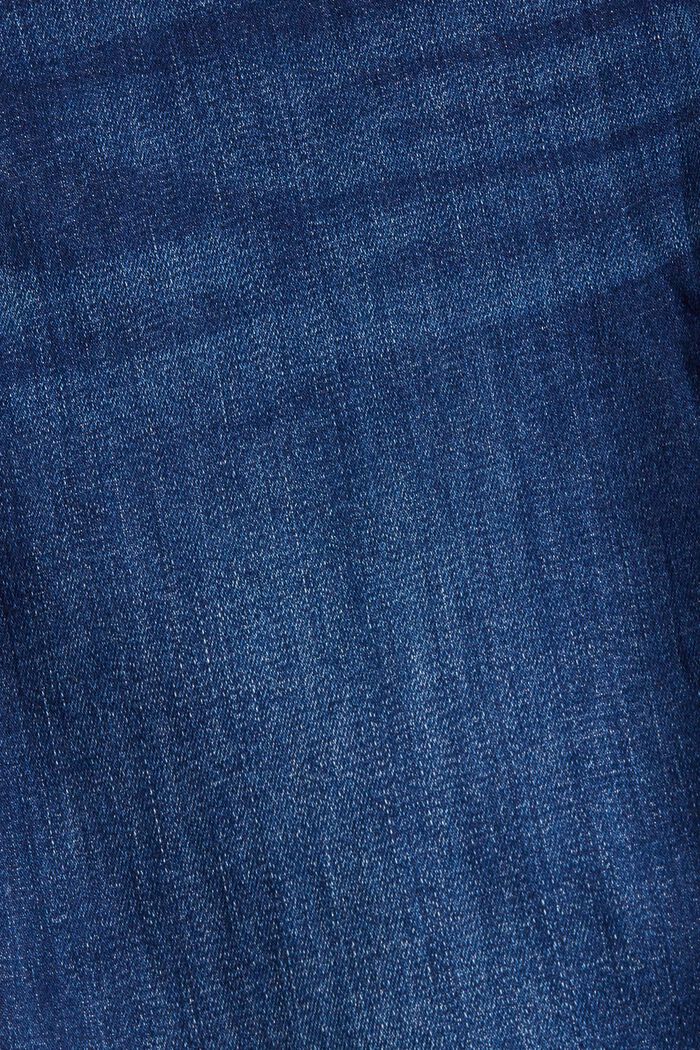 Jean en coton stretch, BLUE DARK WASHED, detail image number 1