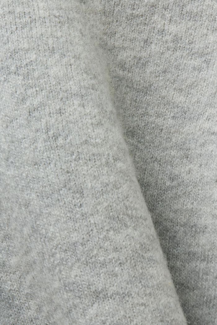 Sweaters cardigan, LIGHT GREY, detail image number 5