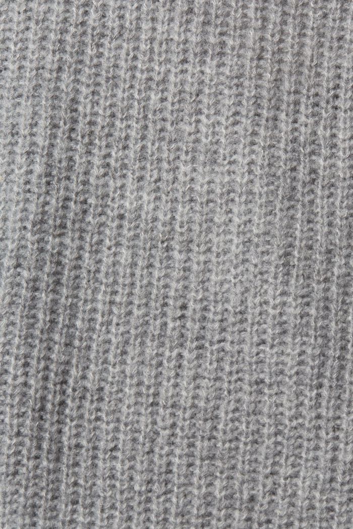 Pull-over sans manches en laine mélangée, MEDIUM GREY, detail image number 1