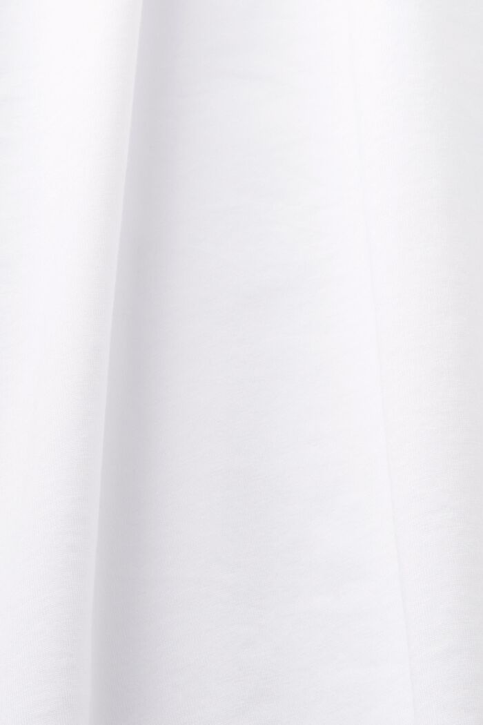 T-shirt en jersey de coton biologique, WHITE, detail image number 4
