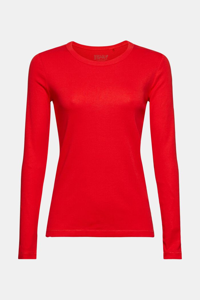 T-shirt à manches longues, ORANGE RED, detail image number 2