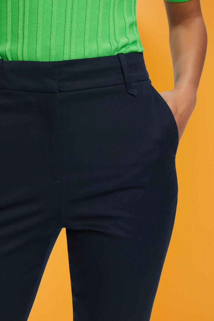 Pantalon de coupe Slim Fit à taille haute, NAVY, detail image number 2