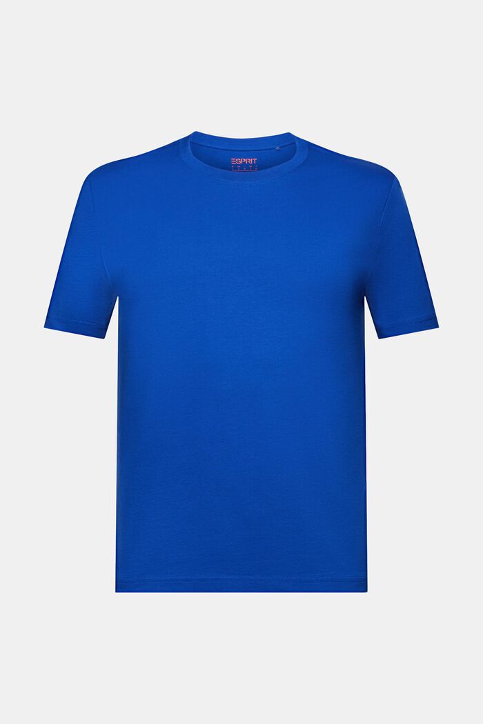 T-shirt en jersey de coton biologique, BRIGHT BLUE, detail image number 5