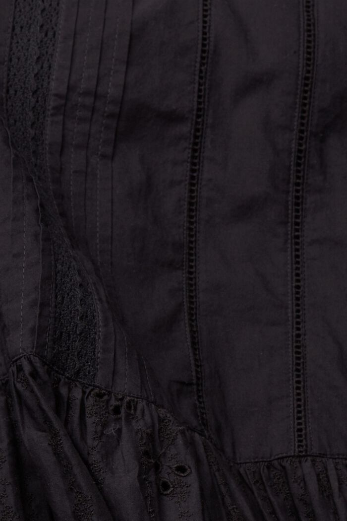 Robe à broderie anglaise, BLACK, detail image number 1