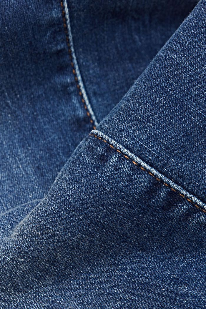 Skinny Jeans mit mittlerer Bundhöhe, BLUE DARK WASHED, detail image number 1