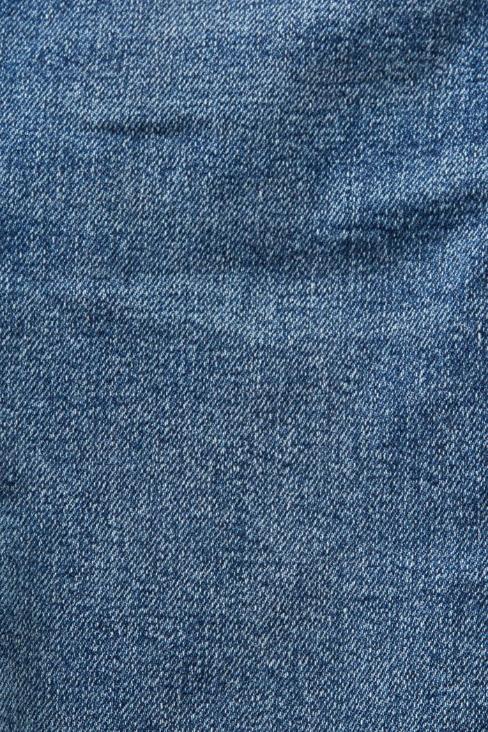 Jean Skinny à taille mi-haute, BLUE MEDIUM WASHED, detail image number 5