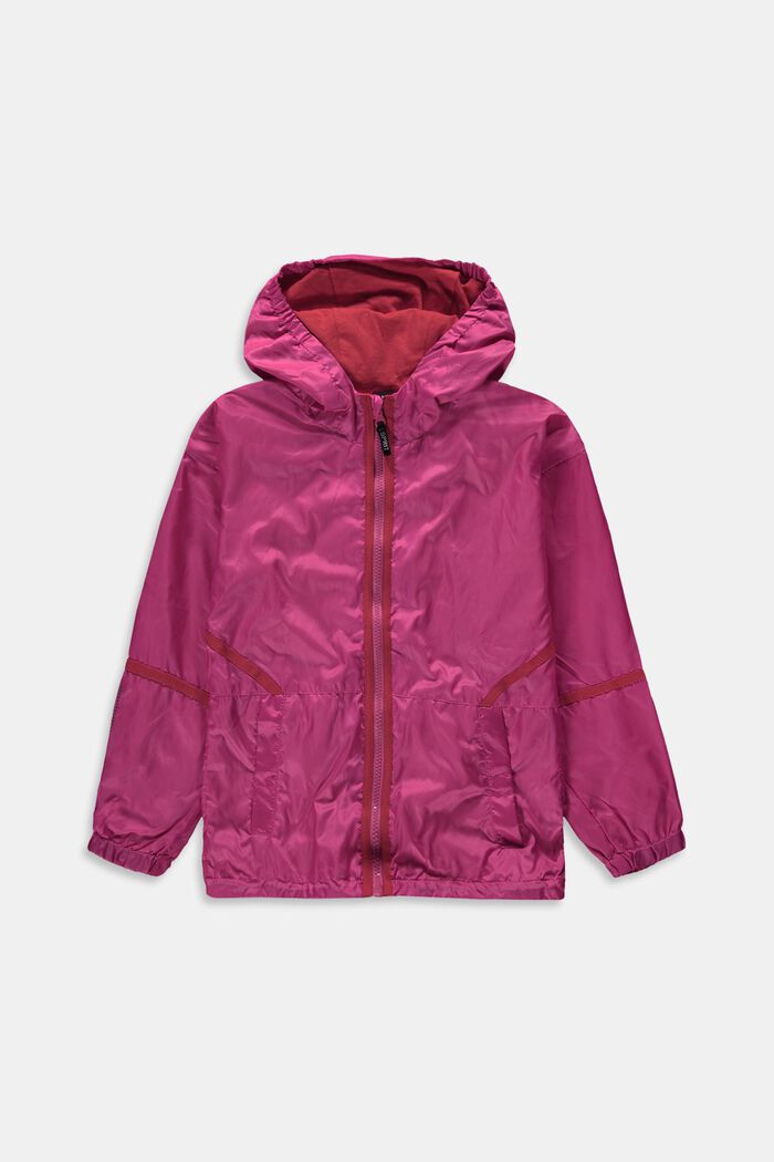 Jackets outdoor woven, PINK FUCHSIA, overview
