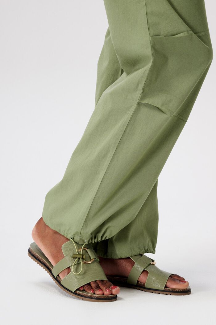 MATERNITY Pantalon à bandeau bas, OLIVE GREEN, detail image number 1
