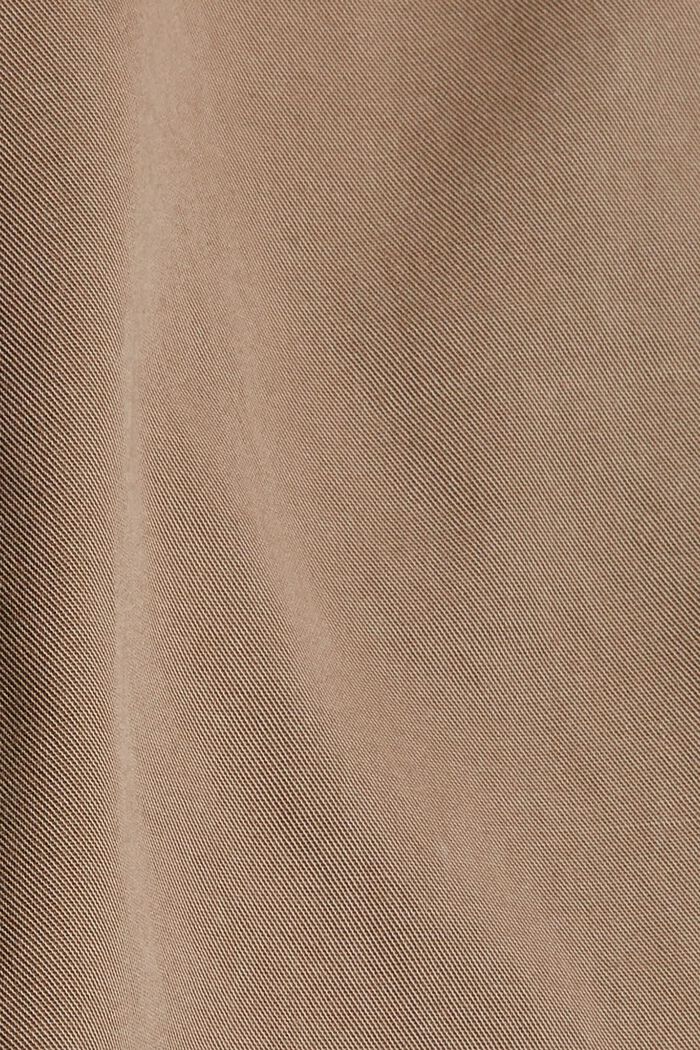 Capri-Hose aus Pima Baumwolle, TAUPE, detail image number 1