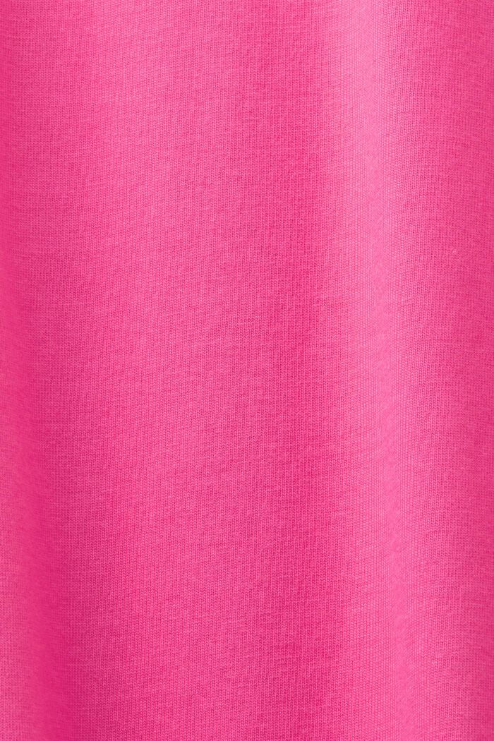 T-shirt unisexe orné d’un logo, PINK FUCHSIA, detail image number 6