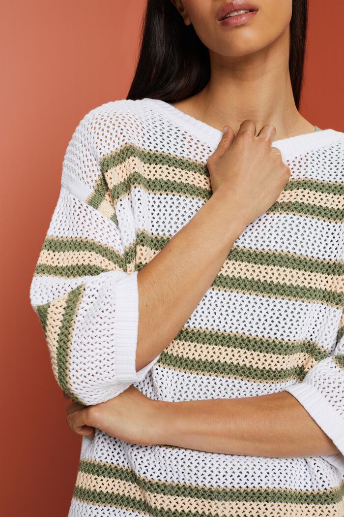 Sweaters, WHITE, detail image number 2