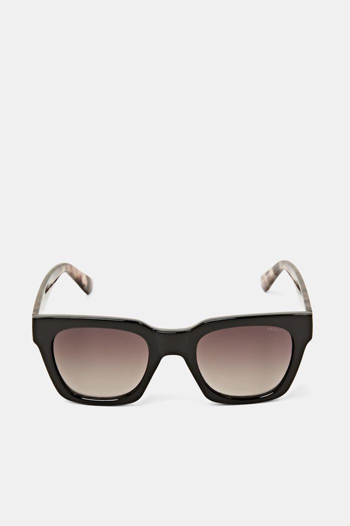 Eckige Sonnenbrille mit Verlaufsgläsern, BLACK, detail image number 0