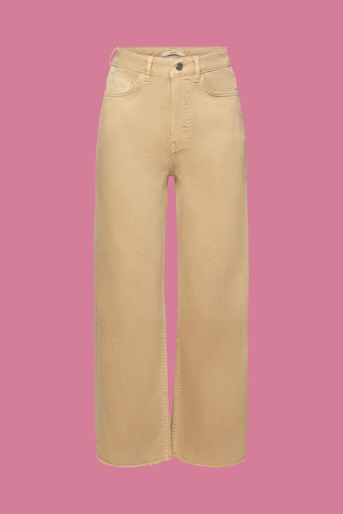 Pantalon taille haute à jambes droites, SAND, detail image number 7