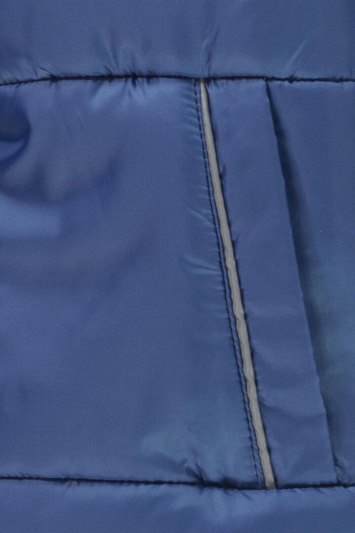 Steppjacke mit Fleecefutter und Kapuze, BLUE, detail image number 2