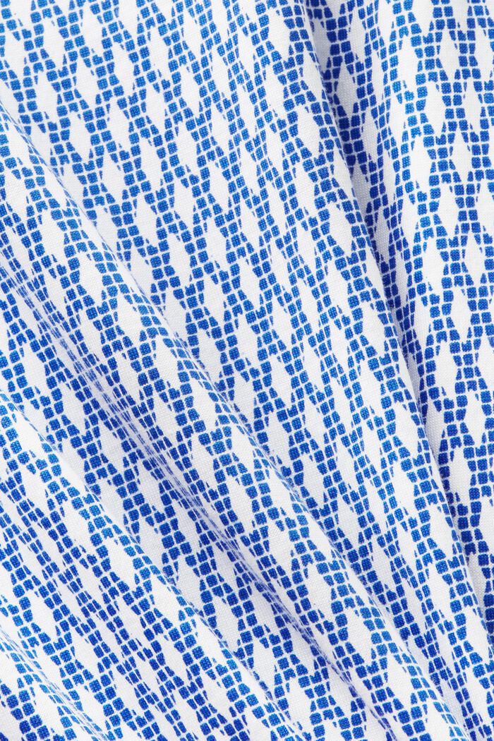 Haut à manches longues orné d’un imprimé, BRIGHT BLUE, detail image number 4