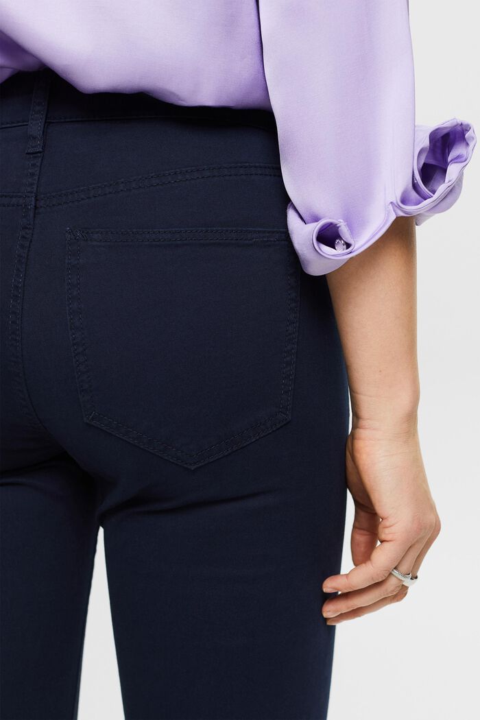 Pantalon corsaire, NAVY, detail image number 4
